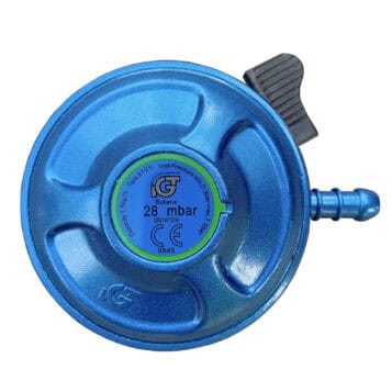 Butane Gas Regulator - 21mm Clip On